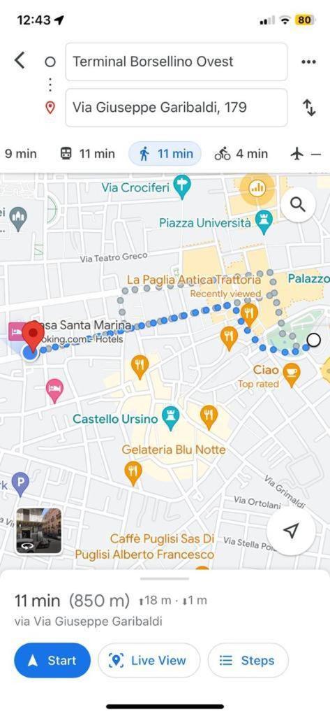 Couette-café Art In Center Catane